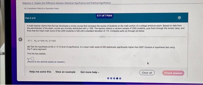 Solved Objective 2: Explain the Difference between | Chegg.com