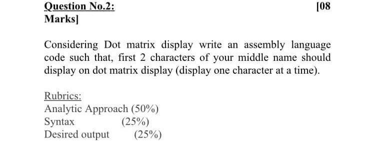 dot matrix is a type of answer