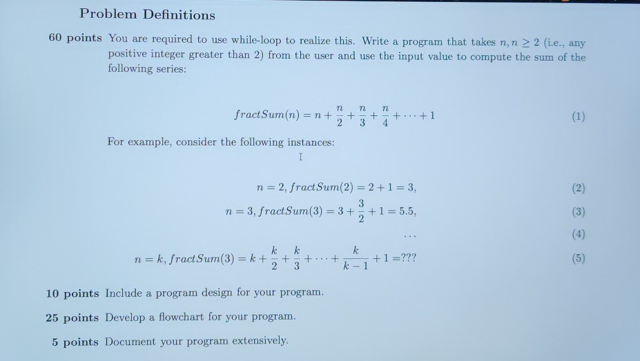 Solved code in python 2.7 use while functions. please don't | Chegg.com