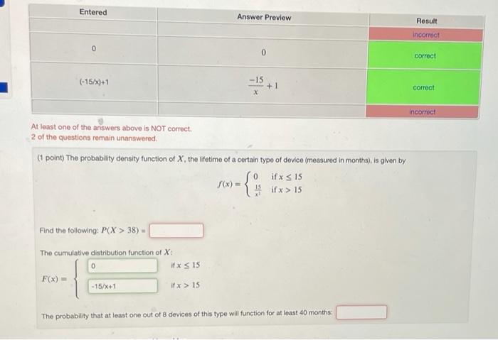 Solved 12.Other Distributions: Problem 2 Previous Problem | Chegg.com