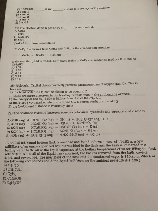 Solved 1) The molecular geometry of the BCl3 molecule is and | Chegg.com