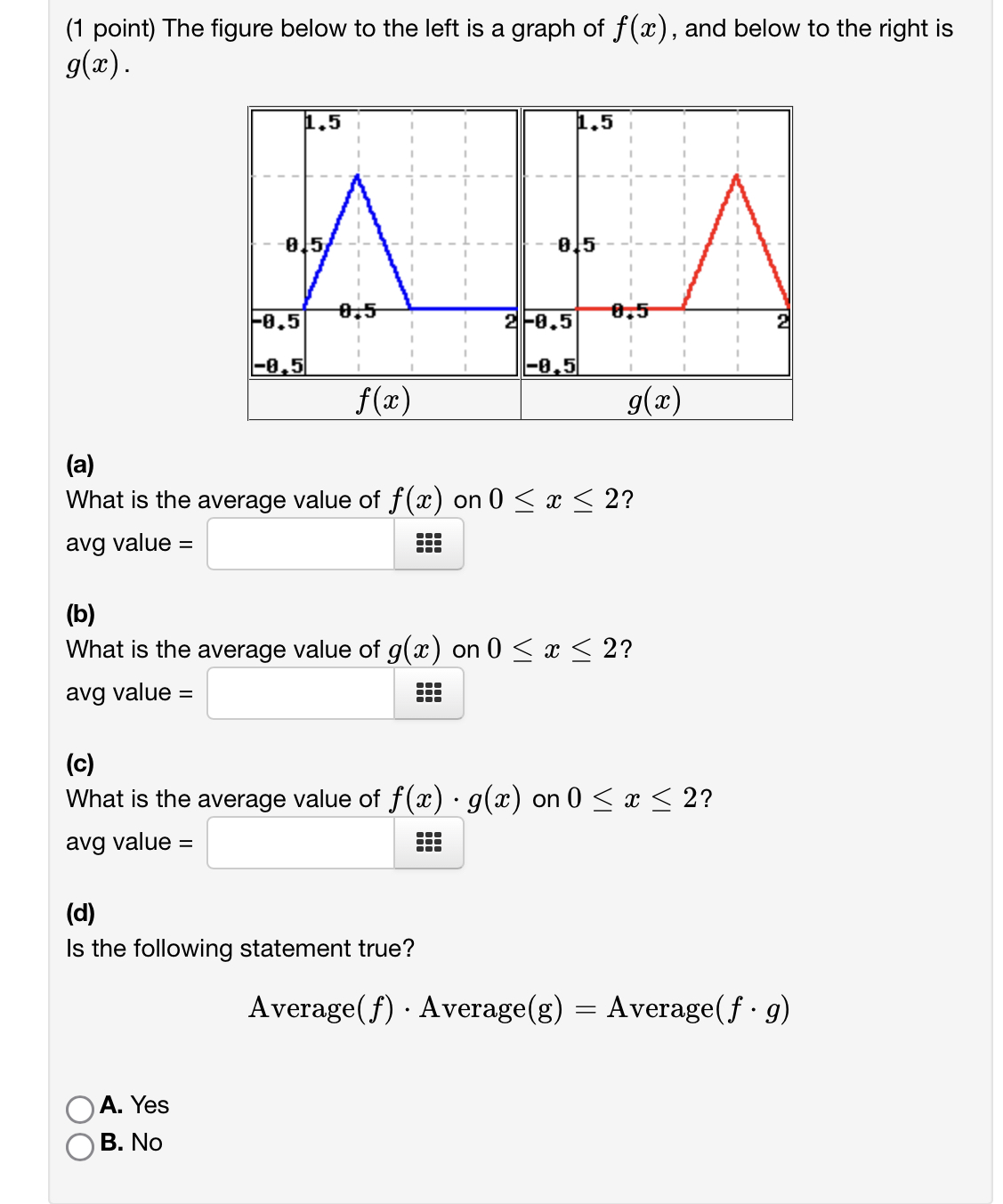 Solved (1 ﻿point) ﻿The figure below to the left is a graph | Chegg.com