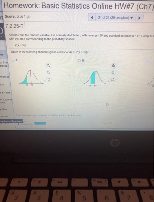 statistics chapter 7 homework answers