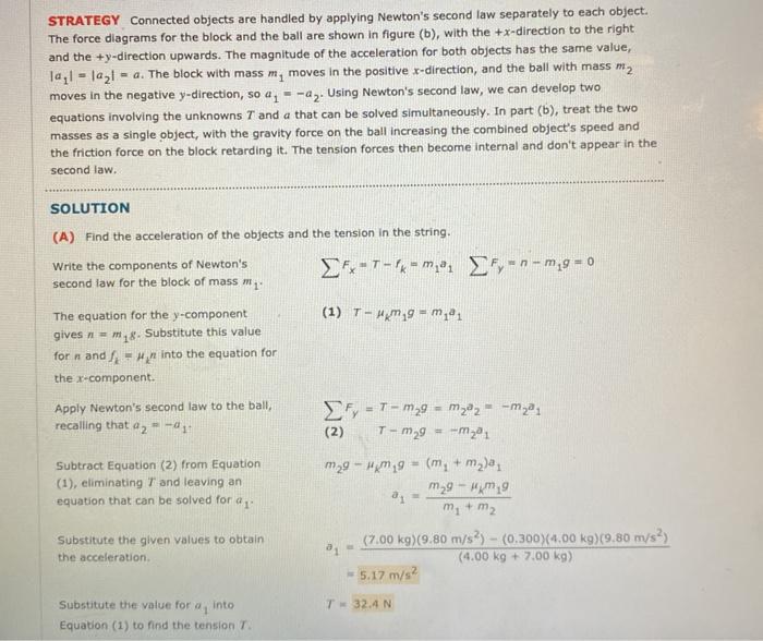 Solved EXAMPLE 4.14 Connected Objects GOAL Use both the | Chegg.com