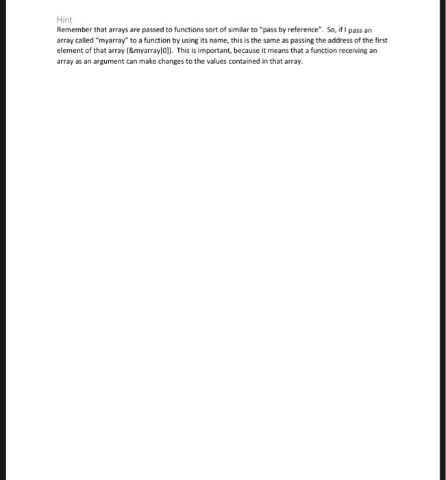 Solved Code In C PleaseConcepts To Practice Arrays
