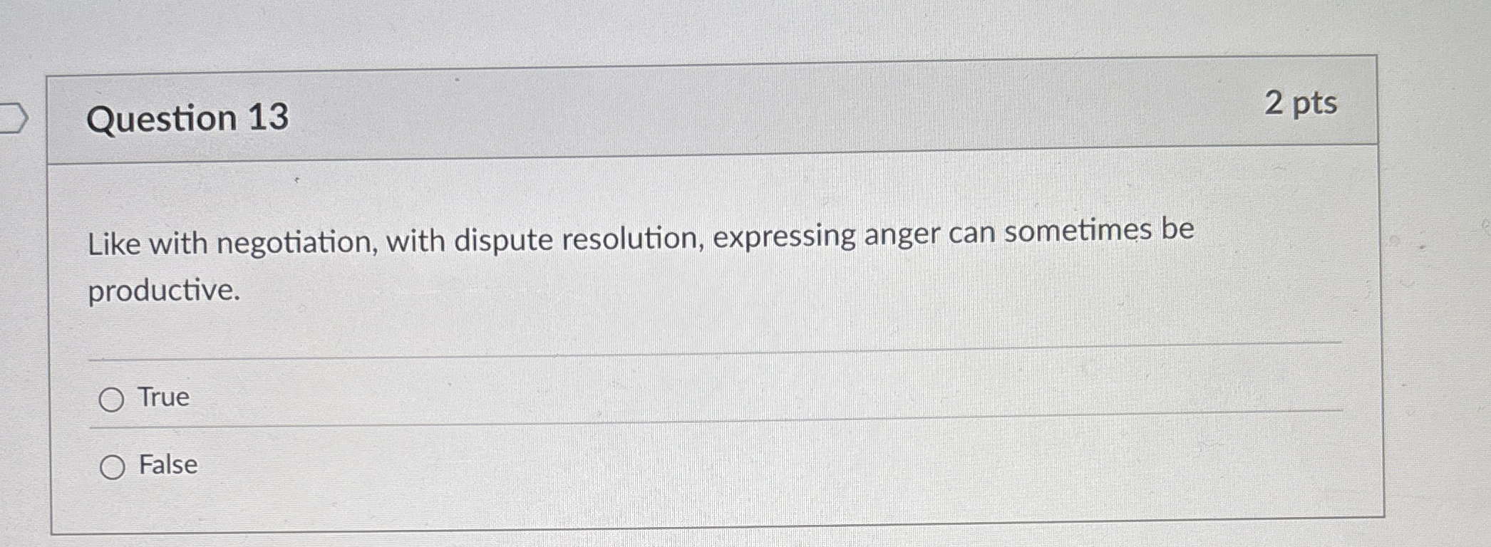 Solved Question 132 ﻿ptsLike with negotiation, with dispute | Chegg.com