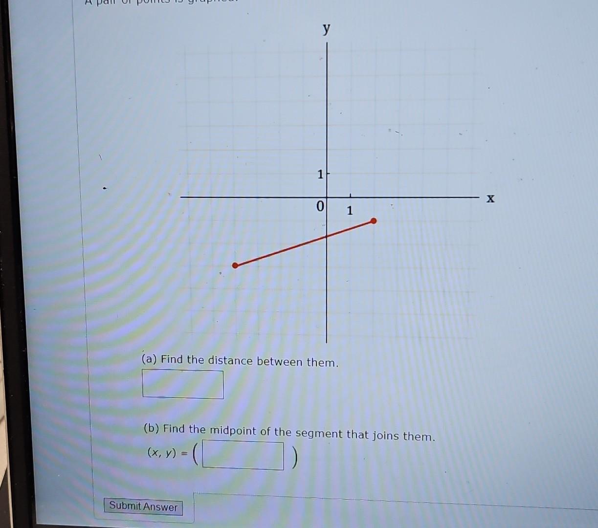 Solved (a) Find The Distance Between Them. (b) Find The | Chegg.com