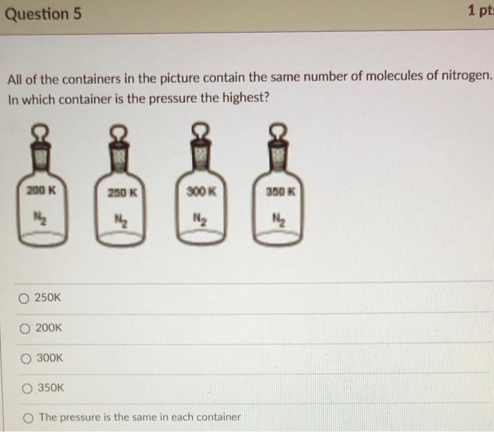 Solved Question 1 1 P Each Of The Containers Shown Below Are Chegg