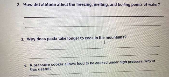 Does water's boiling point change with altitude? Americans aren't