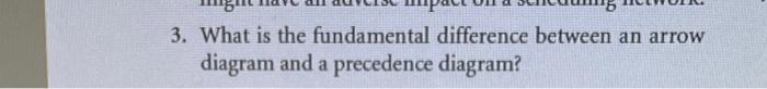 Solved 3. What is the fundamental difference between an | Chegg.com