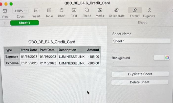 1. First, download the csv file containing the credit | Chegg.com