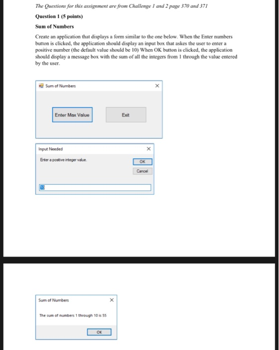 Solved The Questions for this assignment are from Challenge | Chegg.com