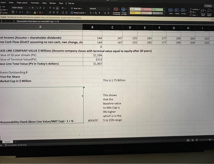 financial toolkit assignment