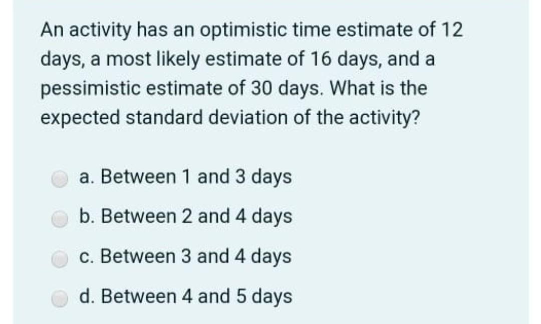 solved-an-activity-has-an-optimistic-time-estimate-of-12-chegg