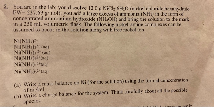 Will Nicl2 Dissolve The Definitive Answer - ewgd3uc
