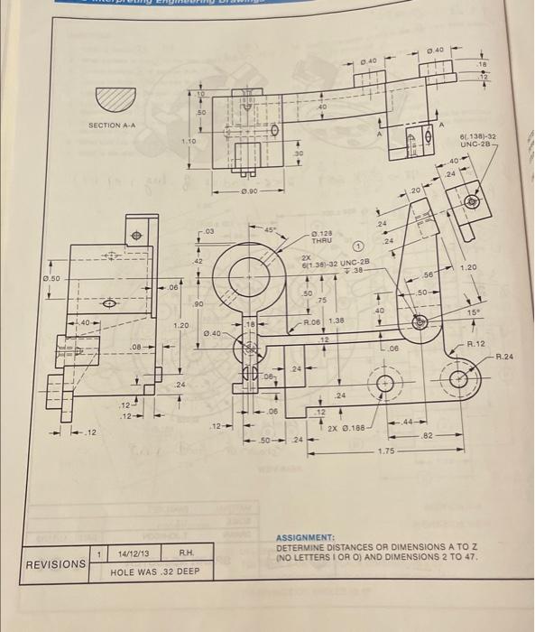 Solved NOTE TAPPED HOLES TO BE COUNTERSUNK SLIGHTLY UNLESS