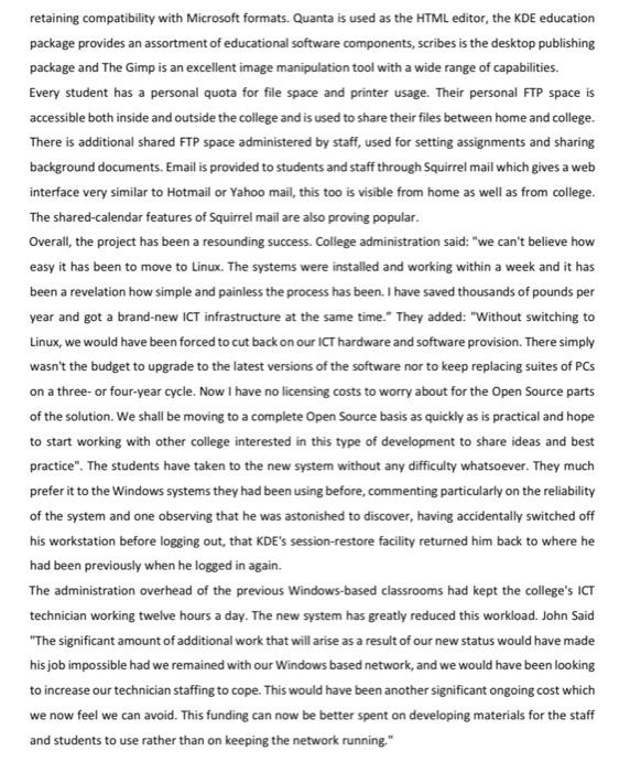 Solved Case Study: Read the following case study carefully | Chegg.com