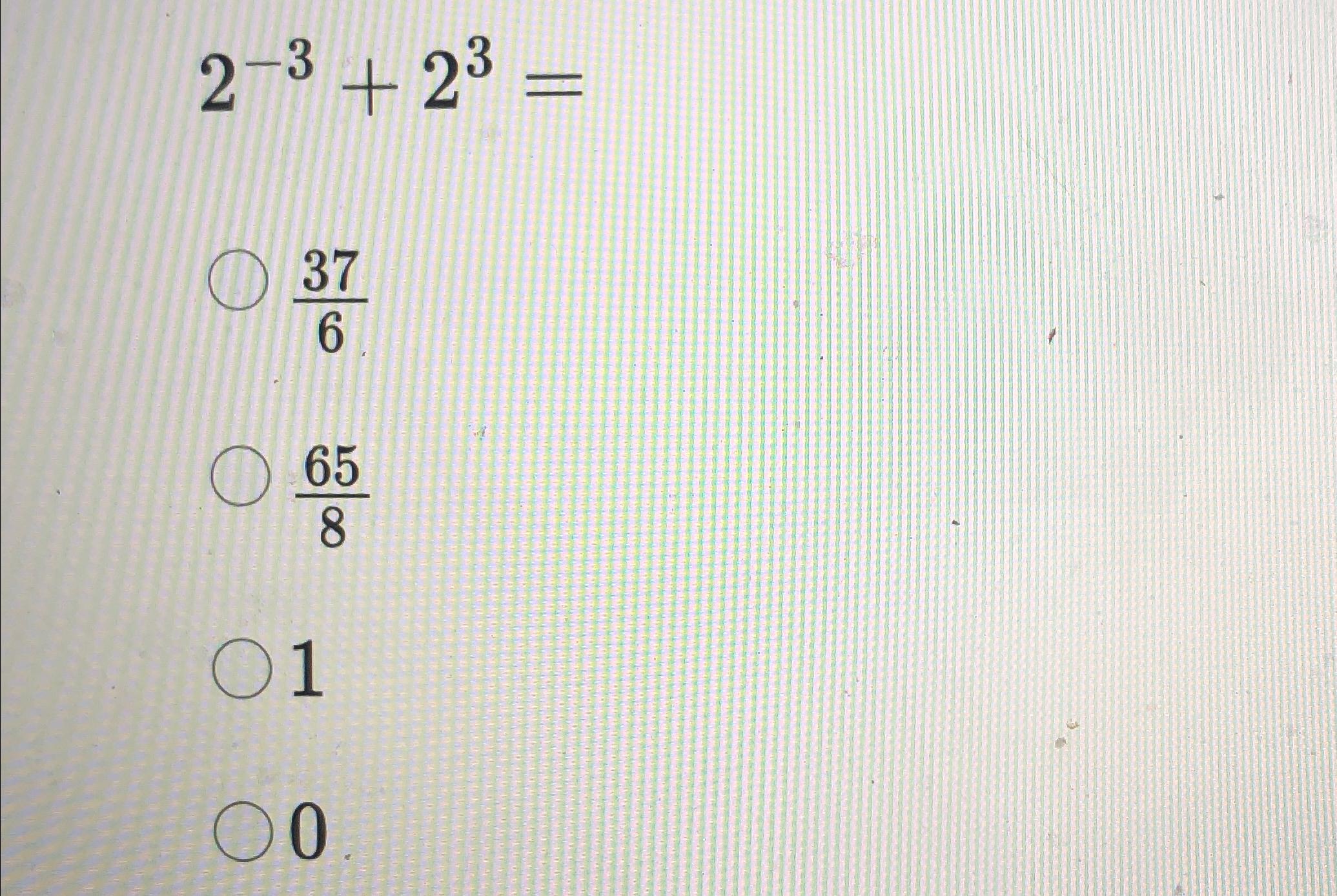 Solved 2-3+23=37665810 | Chegg.com