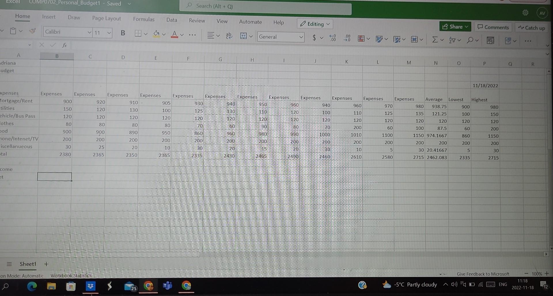 Solved keep cell references. 7. In cell B15 enter a formula