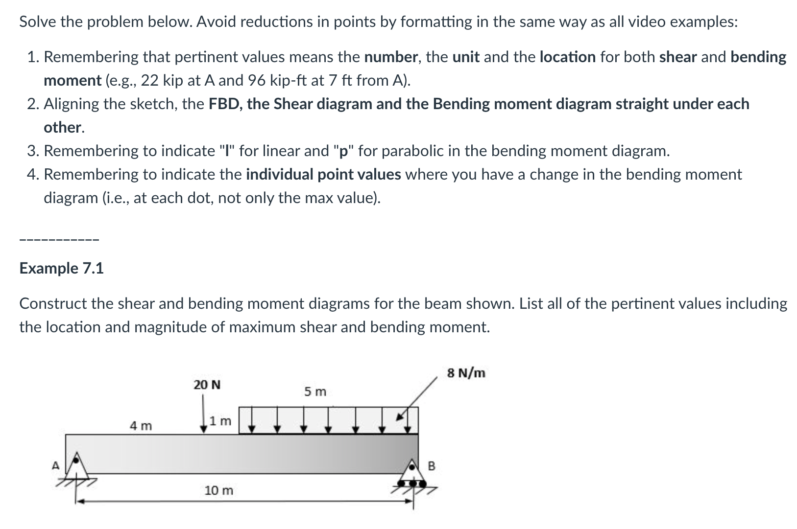 Solved Solve the problem below. Avoid reductions in points | Chegg.com