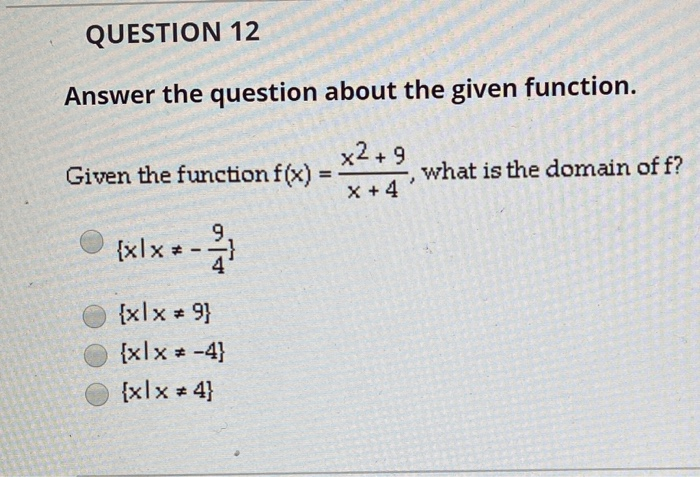 Solved QUESTION 1 The graph of a function f is given. Use | Chegg.com