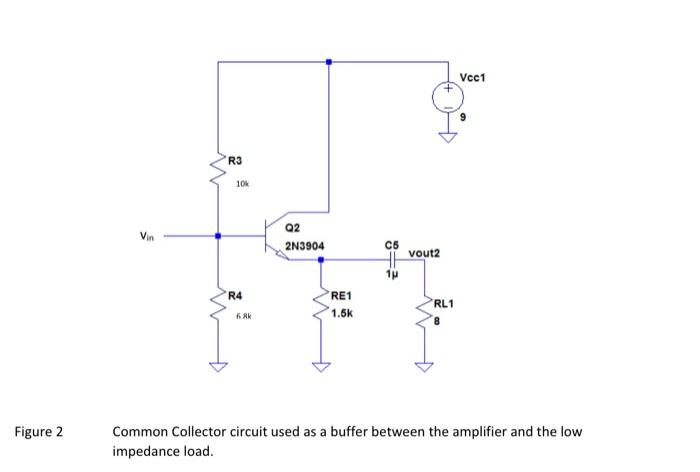 Solved 1. Analyze the common emitter amplifier circuit shown | Chegg.com