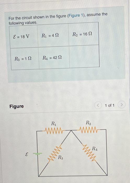 Solved For the circuit shown in the figure (Figure 1), | Chegg.com