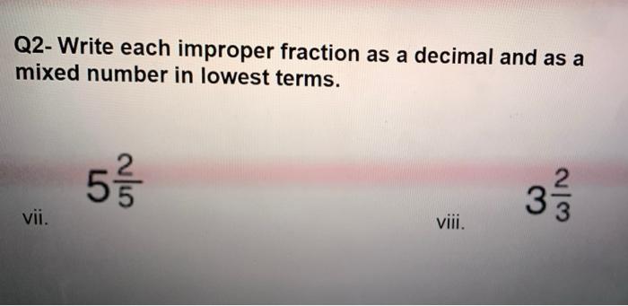 Percent to fraction image