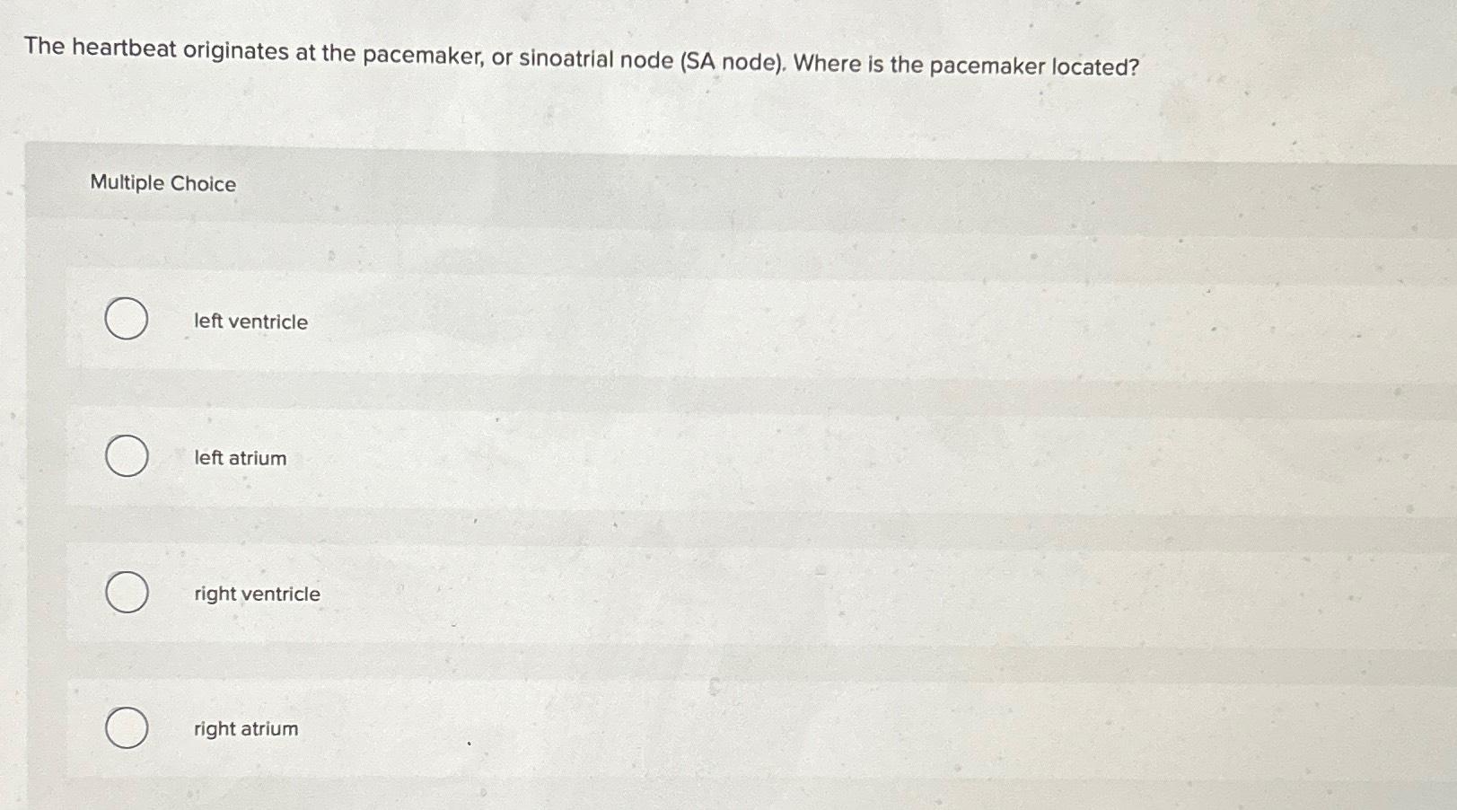 which node pacemaker of the heart