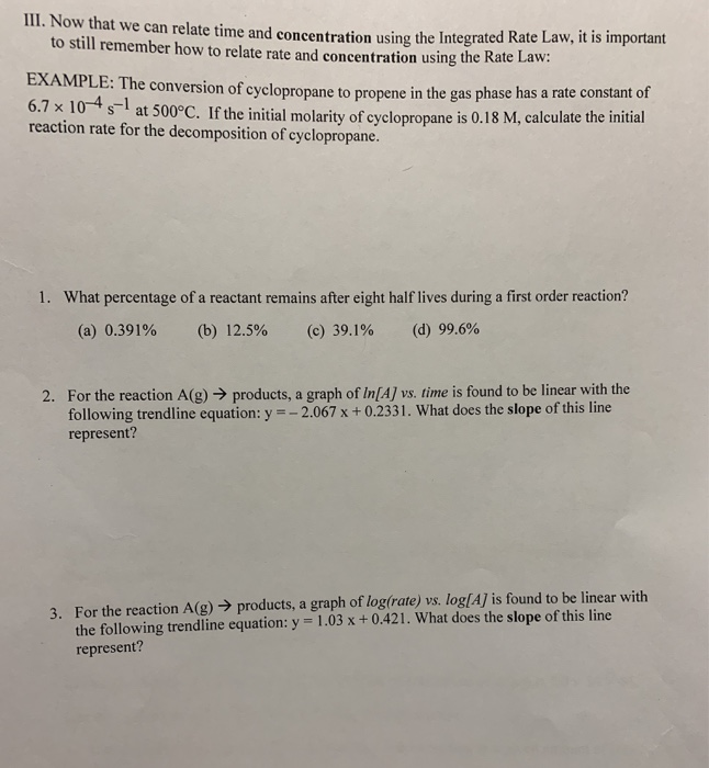 Solved 4. Use the halflife equation to determine the half