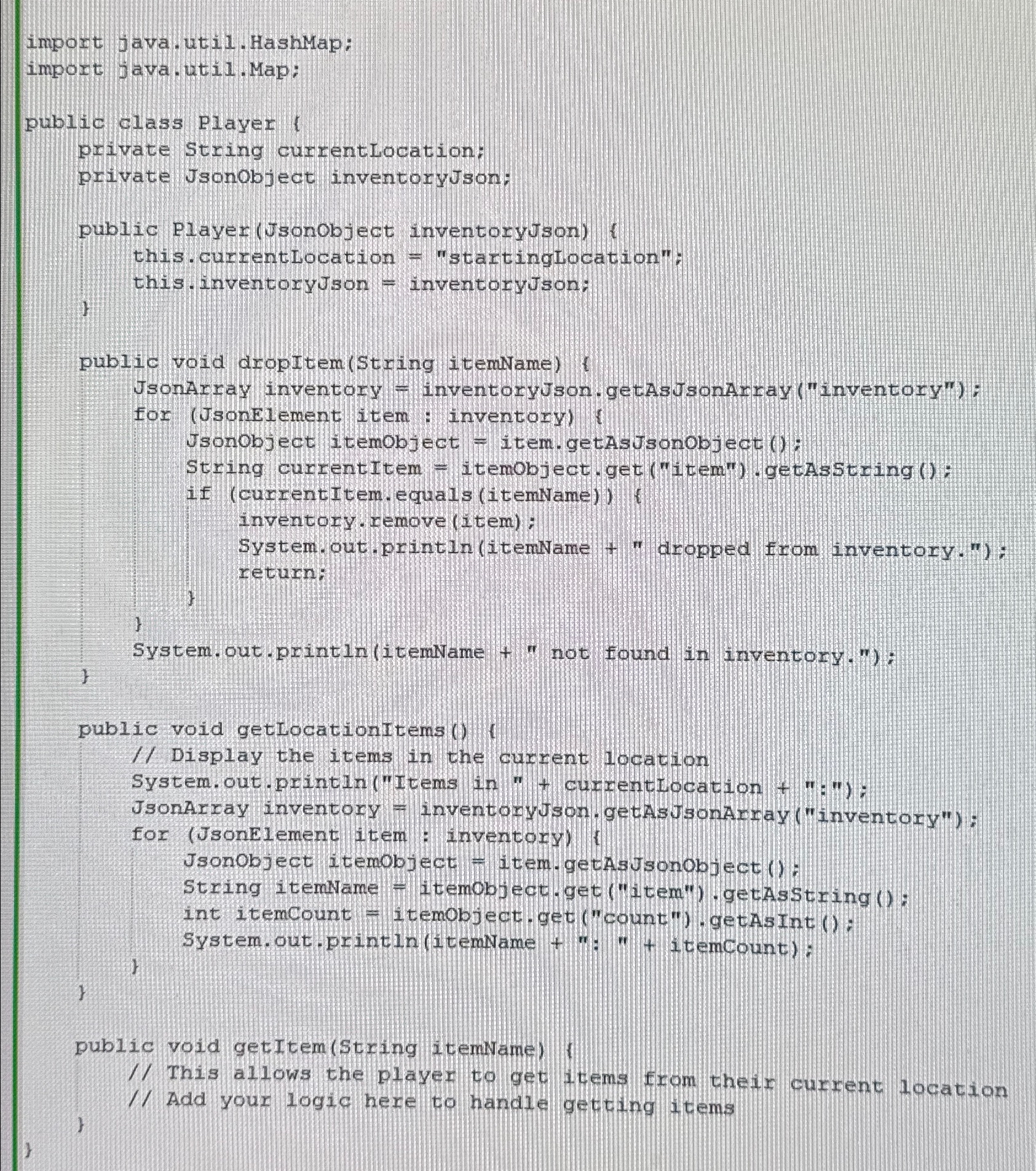 Solved I need this turned into a inventory.java class, where | Chegg.com