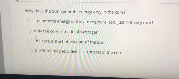 the sun's core is made up of which gas