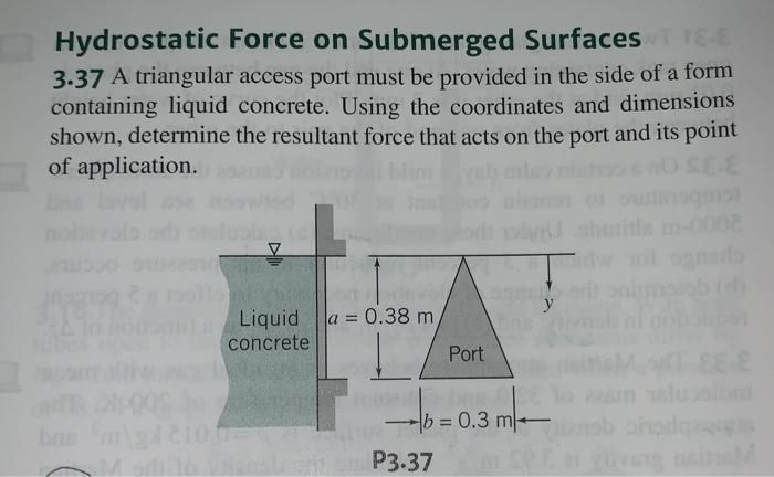 Solved A triangular access port must be provided in the side | Chegg.com