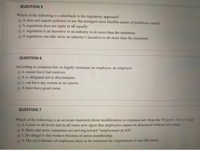 Solved QUESTION 5 Which of the following is a drawback to | Chegg.com