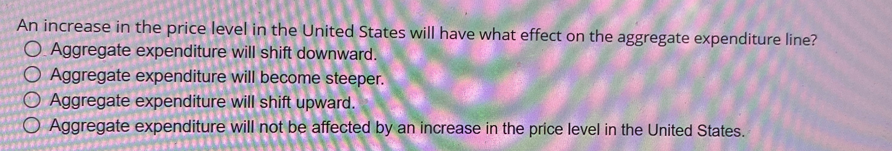 Solved An increase in the price level in the United States | Chegg.com