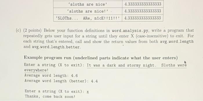 Solved Can someone please help me with this code in python. | Chegg.com
