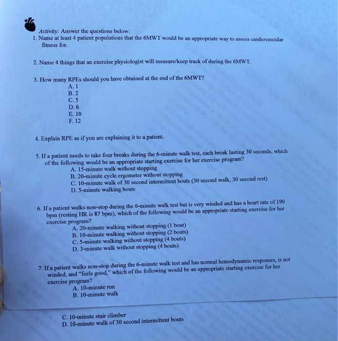 Solved: Activity: Answer The Questions Below: 1. Name At L... | Chegg.com