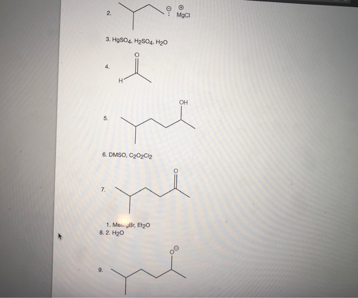 Solved Put the reagents and intermediates in correct order | Chegg.com