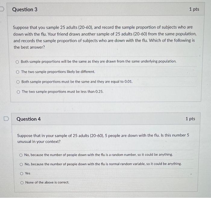 Solved Suppose that you sample 25 adults (20-60), and record | Chegg.com
