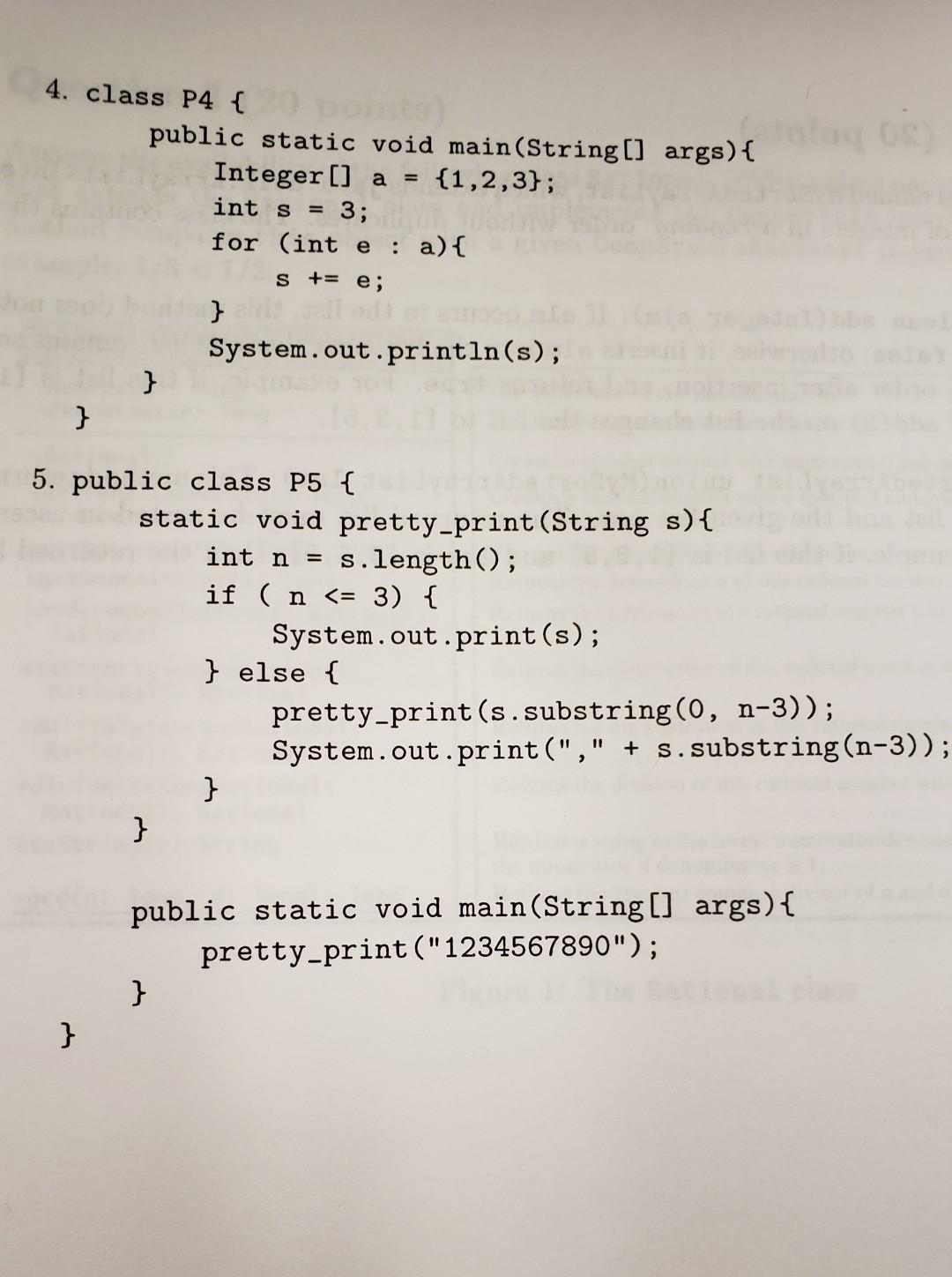 Solved Question 1 (25 points) Does each of the following | Chegg.com