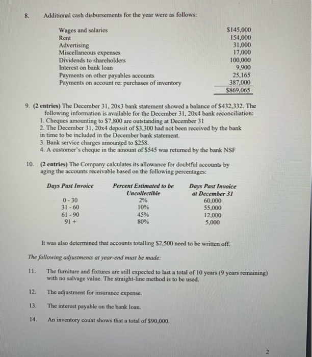 Solved what will the journal entries for the following