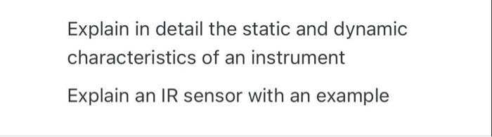 Solved Explain In Detail The Static And Dynamic Chegg Com
