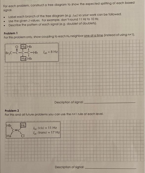 Solved For each problem. construct a tree diagram to show | Chegg.com