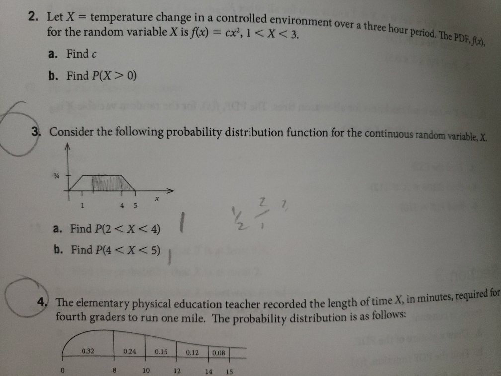 Solved #3 consider the following probability distribution | Chegg.com