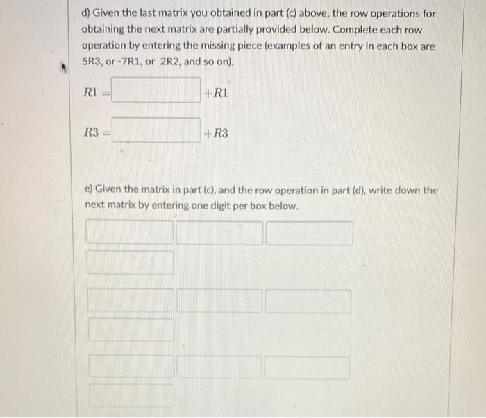 Solved We want to solve the following system using the Chegg