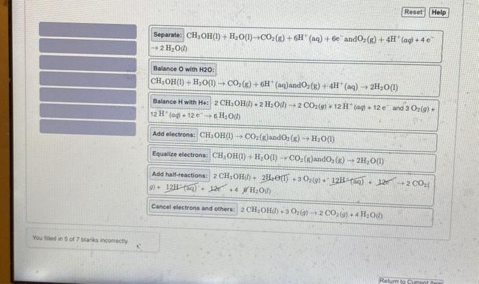 Solved part d was wrong you filled in 5 of 7 blanks | Chegg.com