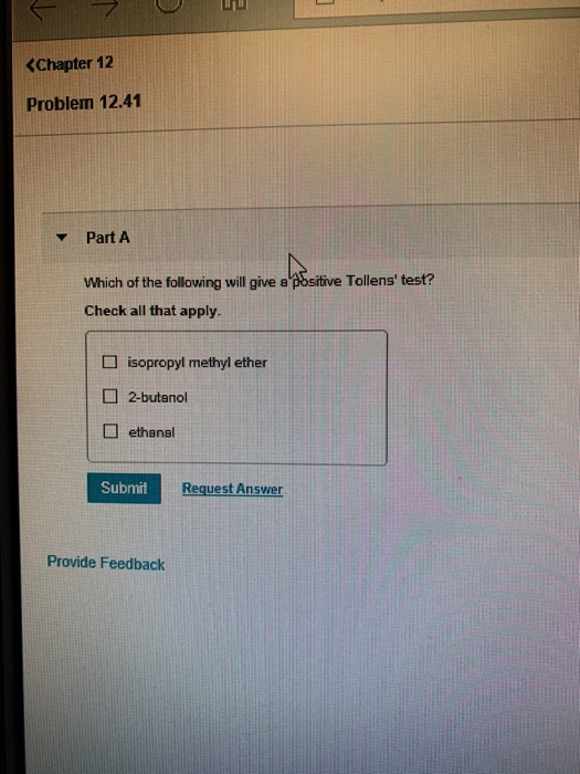 Solved <Chapter 12 Problem 12.41 Part A Which Of The | Chegg.com Solved <Chapter 12 Problem 12.41 Part A Which Of The | Chegg.com