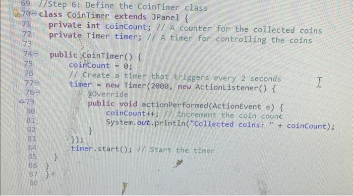 Solved Need help on my project. I'm making a simple goomba | Chegg.com