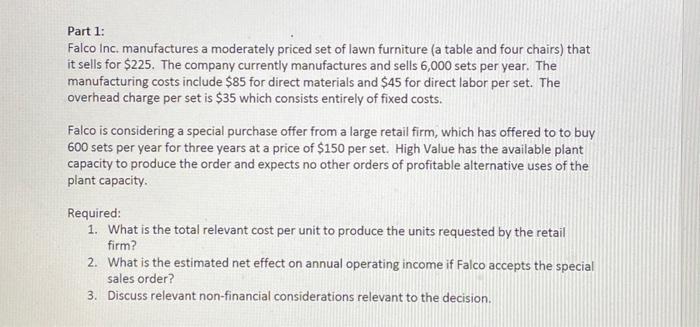 Moderately priced deals