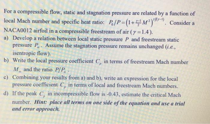 Role of Mach Number in Compressible Flows